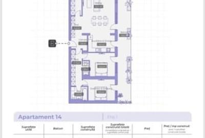 Apartament cu 4 camere decomandat în Central - 2