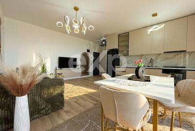 Apartament cu 2 camere semidecomandat, mobilat în Florești