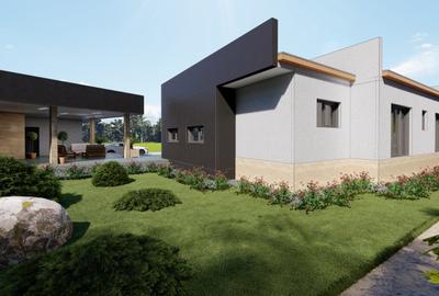 Casă individuală cu 4 camere cu Piscina în Lazu - 10