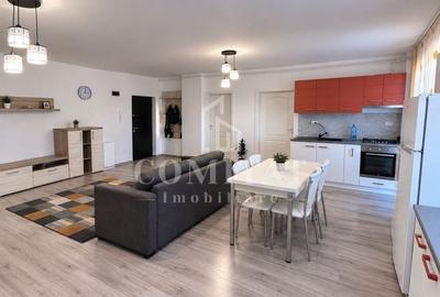 Apartament cu 2 camere semidecomandat, mobilat în Florești
