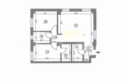 Apartament cu 3 camere în Șcheia - 3