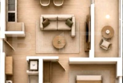 Apartament cu 2 camere decomandat în Aradului