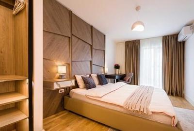 Apartament cu 2 camere semidecomandat, mobilat în Barbu Văcărescu