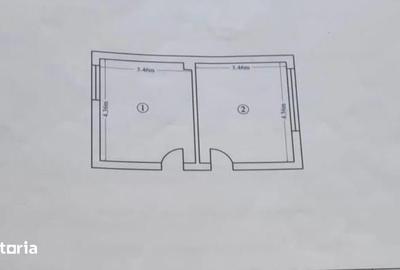 Apartament cu 3 camere decomandat în Rahova