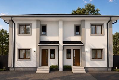 Duplex cu 4 camere cu Canalizare în Moșnița Nouă