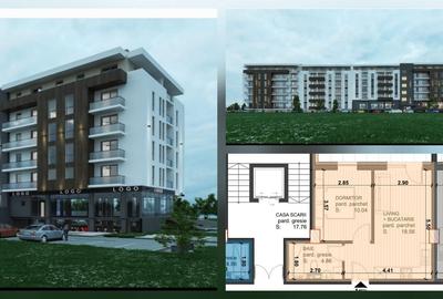 Apartament cu 2 camere semidecomandat în Sud
