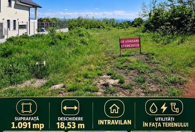 Teren de 1091 mp, în Central