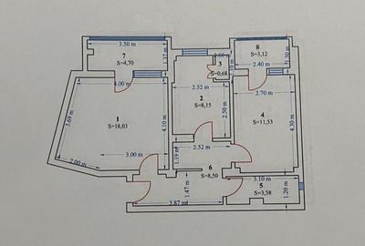 Apartament cu 2 camere în Central - 6