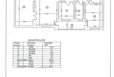 Apartament cu 2 camere decomandat, mobilat în Titan - 4