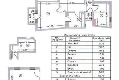Apartament cu 2 camere circular în Moșilor - 10
