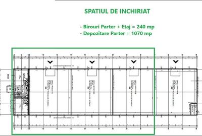 Spațiu industrial, de 1,310 mp, în Industriilor - 3