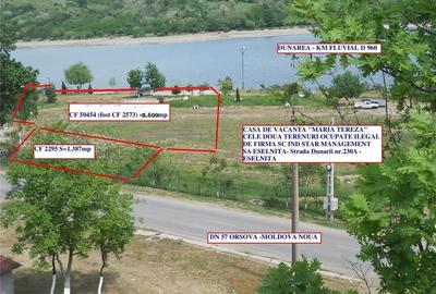 Teren de 3800 mp, în Eșelnița