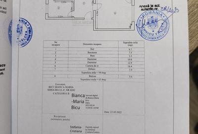 Apartament cu 3 camere în Nord