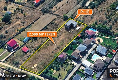 Casă cu Teren 2500 Mp în Cornetu