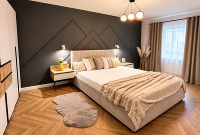 Apartament cu 3 camere semidecomandat, mobilat în Florești - 1