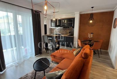 Apartament cu 2 camere semidecomandat, mobilat în Florești