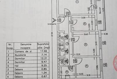 Apartament cu 3 camere decomandat în Central - 1