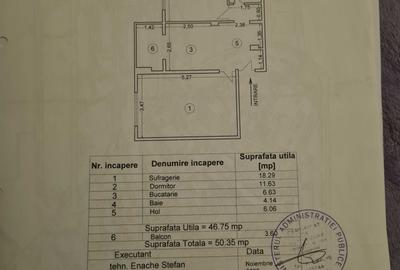 Apartament cu 2 camere decomandat în Central