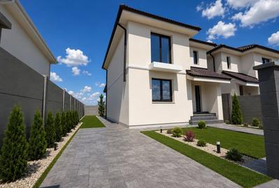Duplex cu 4 camere cu Canalizare în Moșnița Veche