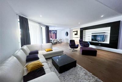 Apartament cu 4 camere semidecomandat, mobilat în Herăstrău