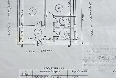Apartament cu 2 camere decomandat în Cornișa