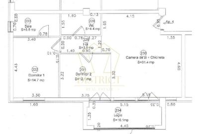 Apartament cu 3 camere semidecomandat în Aradului - 15
