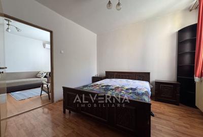 Apartament cu 2 camere semidecomandat, mobilat în Central
