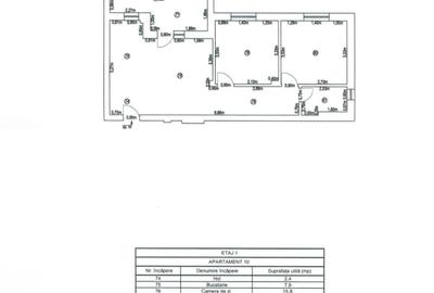 Apartament cu 3 camere semidecomandat în Torontalului - 8