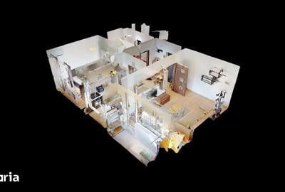 Apartament cu 2 camere, mobilat în Central