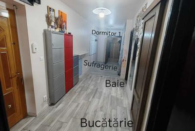 Apartament cu 3 camere semidecomandat în Central - 3