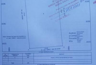 Teren de 400 mp, în Vânători