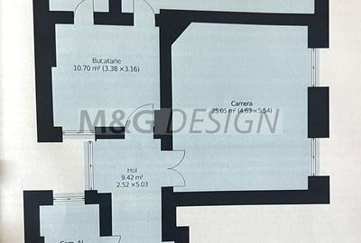 Apartament cu 2 camere decomandat în Ultracentral - 8