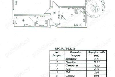 Apartament cu 2 camere decomandat în Central - 3