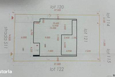 Casă cu 3 camere cu Teren 400 Mp în Central - 2