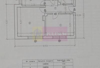 Apartament cu 2 camere decomandat în Gării - 13