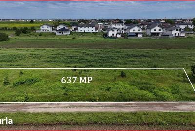Teren de 637 mp, în Berceni