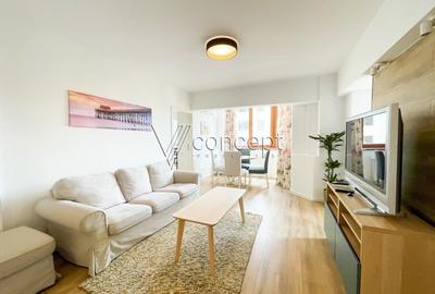 Apartament cu 3 camere semidecomandat, mobilat în Unirii