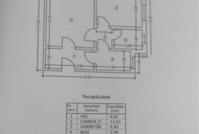 Apartament cu 2 camere decomandat în Central - 2