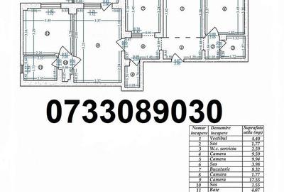 Apartament cu 4 camere semidecomandat în Drumul Taberei - 1