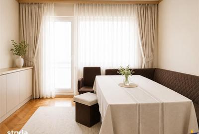Apartament cu 3 camere semidecomandat în Astra