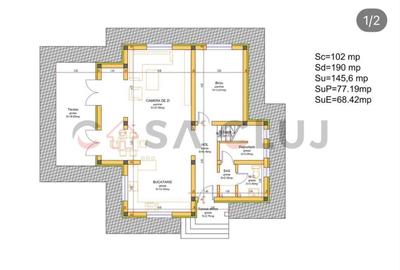 Casă individuală cu 5 camere cu Canalizare în Jucu de Mijloc - 7
