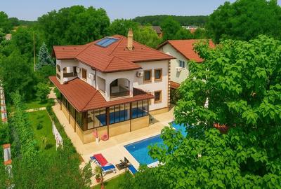 Casă individuală cu 7 camere cu Piscina în Snagov