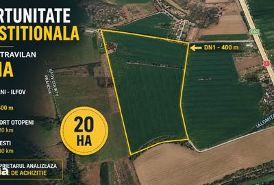 Teren de 200000 mp, în Ciolpani
