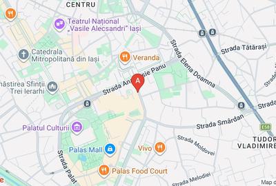 Apartament cu 3 camere decomandat, mobilat în Central