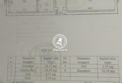 Apartament cu 2 camere decomandat în Frumoasa