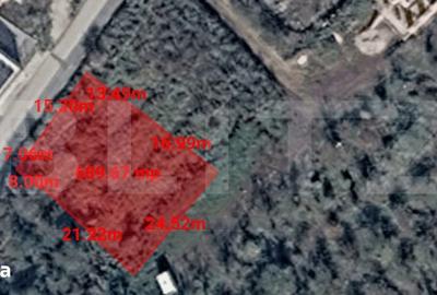 Teren de 690 mp, în Baciu
