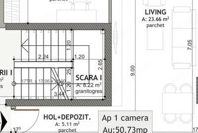 Apartament cu 2 camere decomandat în Iris - 1