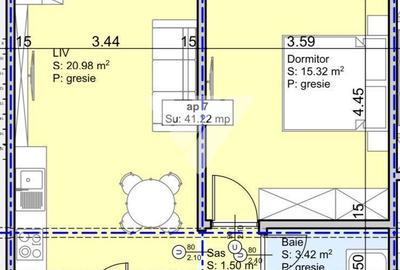 Apartament cu 2 camere, mobilat în Lazaret - 2