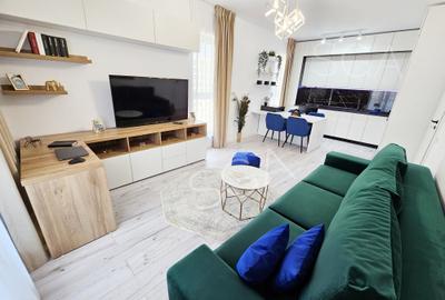 Apartament cu 2 camere semidecomandat, mobilat în Lujerului