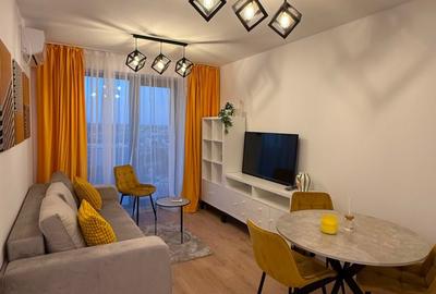 Apartament cu 2 camere decomandat, mobilat în Theodor Pallady